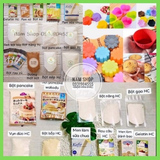 Bột hữu cơ làm bánh cho bé/bột mì/bột bắp/vụn dừa/bột năng/bột gạo