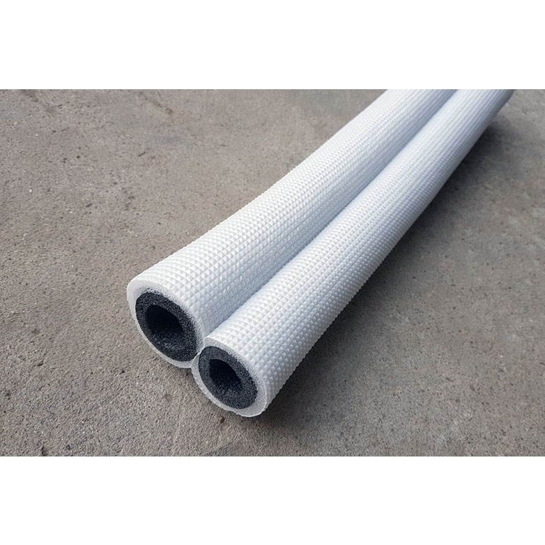 Ống bảo ôn kép lắp điều hòa máy lạnh [DÀY TỐT] Gen bọc ống đồng máy lạnh các size chọn đúng phân loại ( 15 mét/ Cuộn)