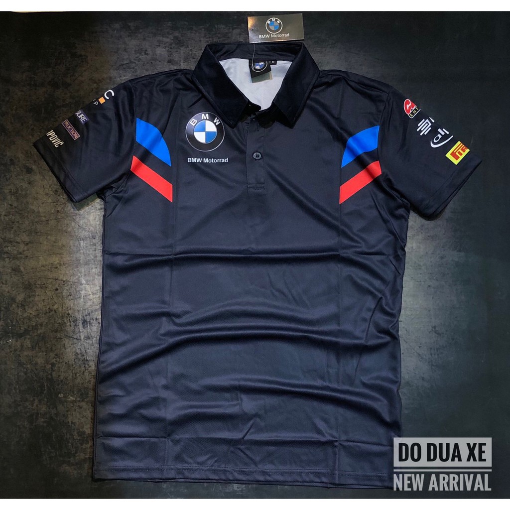 Áo thun đua xe BMW polo