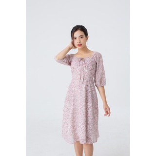ĐẦM HOA NHÍ THẮT DÂY 3435