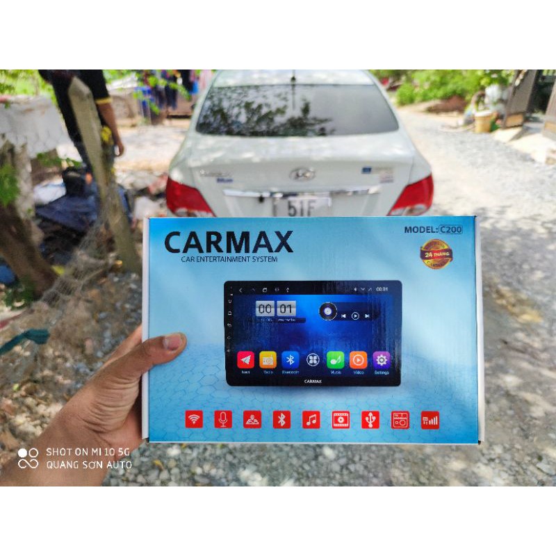 Màn hình DVD ANDROID CARMAX BH 2 NĂM