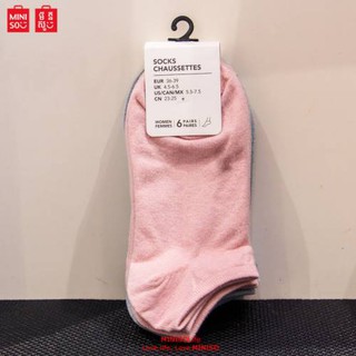 Vớ ngắn nữ cơ bản - 06 đôi