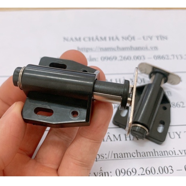 Chốt nhấn mở cửa tủ nam châm, chốt nhấn mở cánh bướm