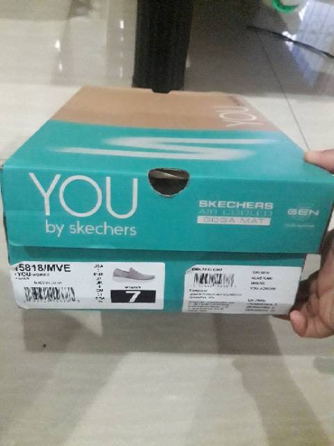 Skechers (Hàng Mới Về) Đệm Lót Giày Thể Thao Thoáng Khí Tiện Dụng