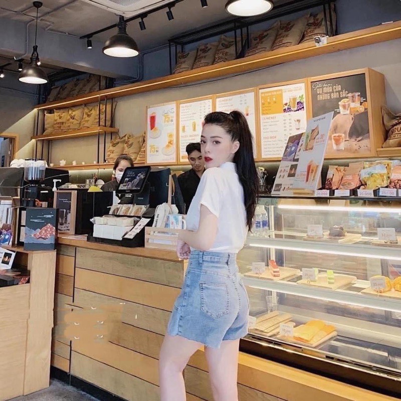 Sơ mi nữ hottrend hàng GU cực đẹp dễ mặc, sơ mi đi làm, sơ mi đi học, đồng phục, áo sơ mi nữ đẹp, hàng chuẩn xuất GUU | BigBuy360 - bigbuy360.vn