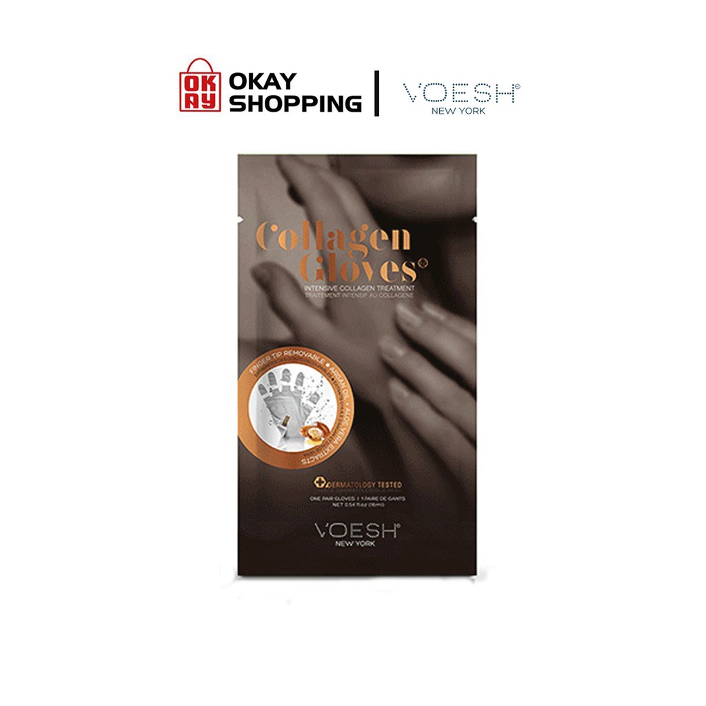 Mặt nạ dưỡng tay mềm mịn Voesh Collagen Gloves