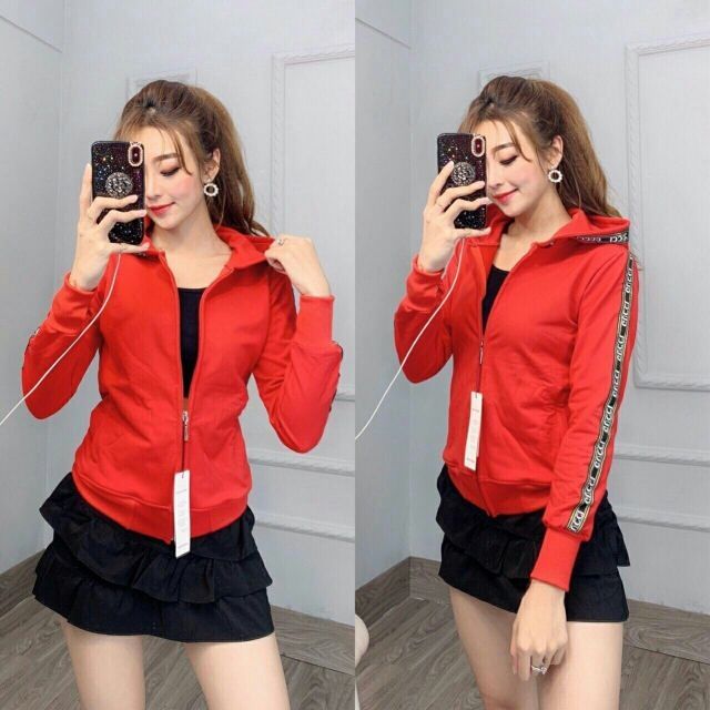 [HT126] ÁO KHOÁC DA CÁ SỌC TAY KIM TUYẾN | BigBuy360 - bigbuy360.vn