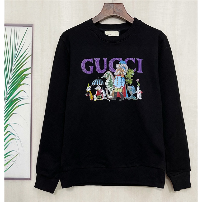 Gucc1    Áo sweater Tay Dài Cổ Tròn Thời Trang Thu Đông Cho Nam Giới Gucc1 2022