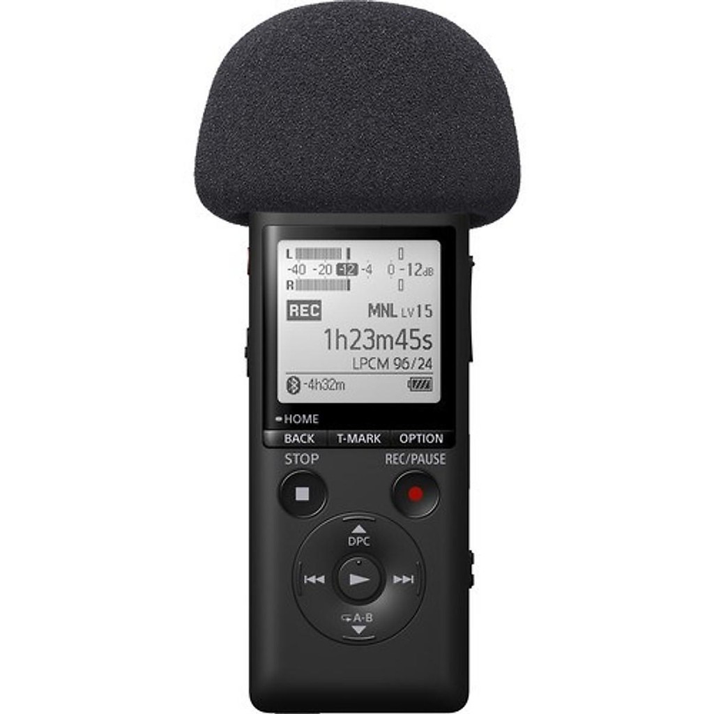 Máy ghi âm SONY PCM A10 -16G, bộ nhớ ngoài 128G, micro tích hợp sẵn: Stereo - Mic XY, có điều khiển từ xa | TECHMART