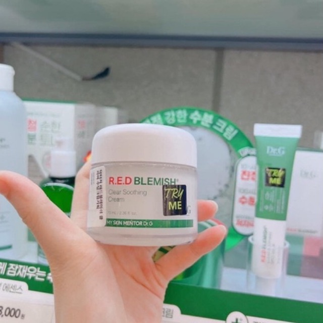 Kem Dưỡng Dr.G Red Blemish Clear Soothing Cream