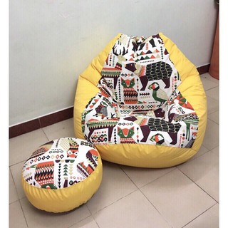 ❤️Đôn Ghế lười hạt xốp❤️ ( sản phầm đã bao gồm hạt xốp)