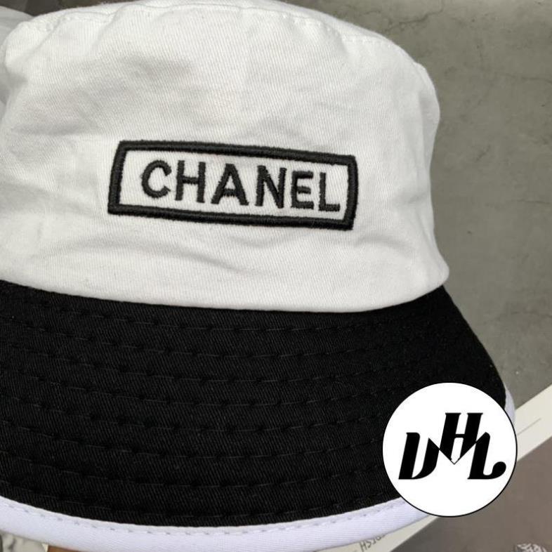 Combo Mũ Phối Trắng Đen Thêu Mạc Chữ Nhật CNEL Thời Trang Unisex