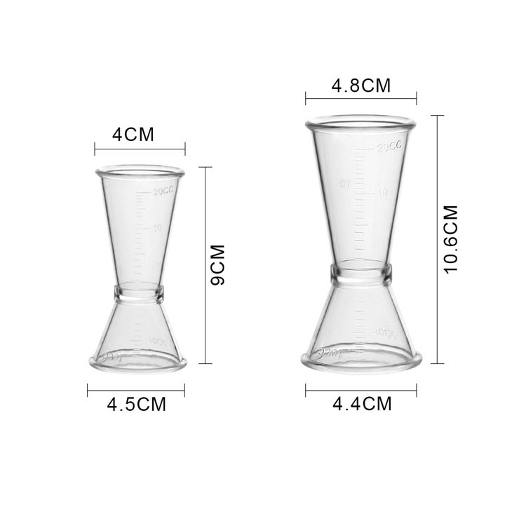 Cốc đong định lượng 2 đầu