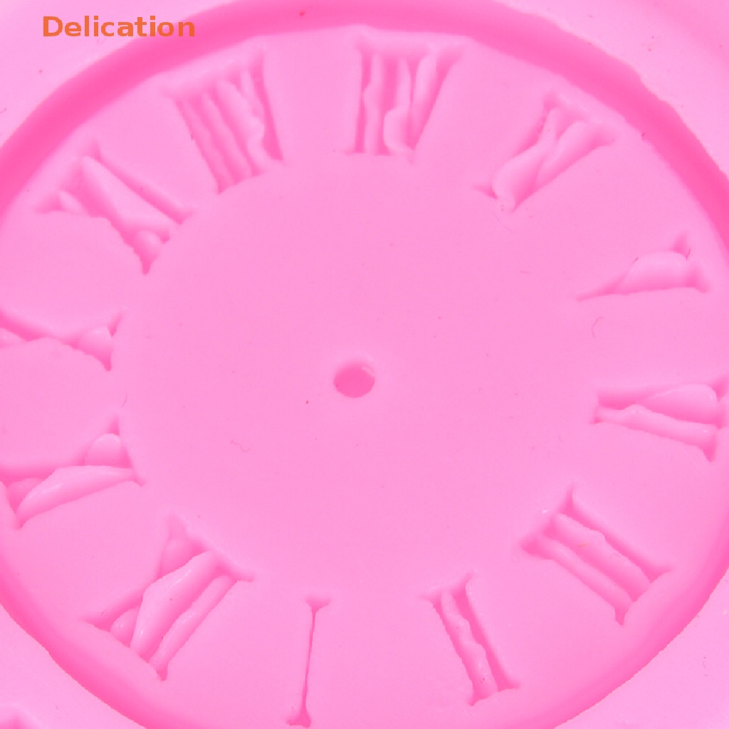 1 Khuôn Silicone Làm Bánh Hình Đồng Hồ