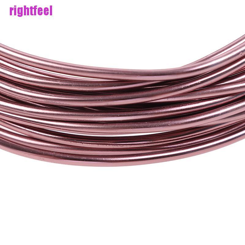 Rightfeel Bonsai Wires Anodized Aluminum Bonsai Training Wire Total 16.5 Feet (Brown)