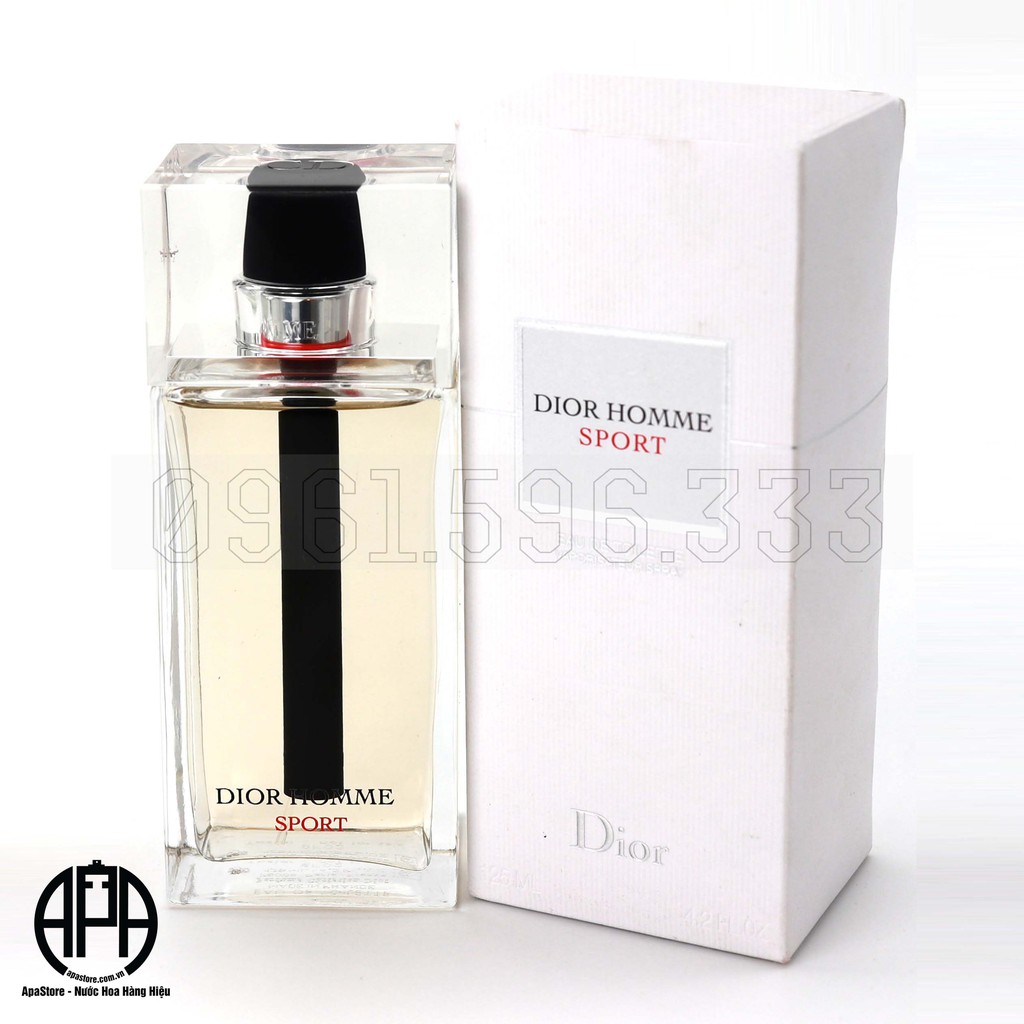 Nước Hoa Nam 𝗗𝗶𝗼𝗿 Homme Sport Chai 10ml, Tuyệt Tác Cho Mùa Hè