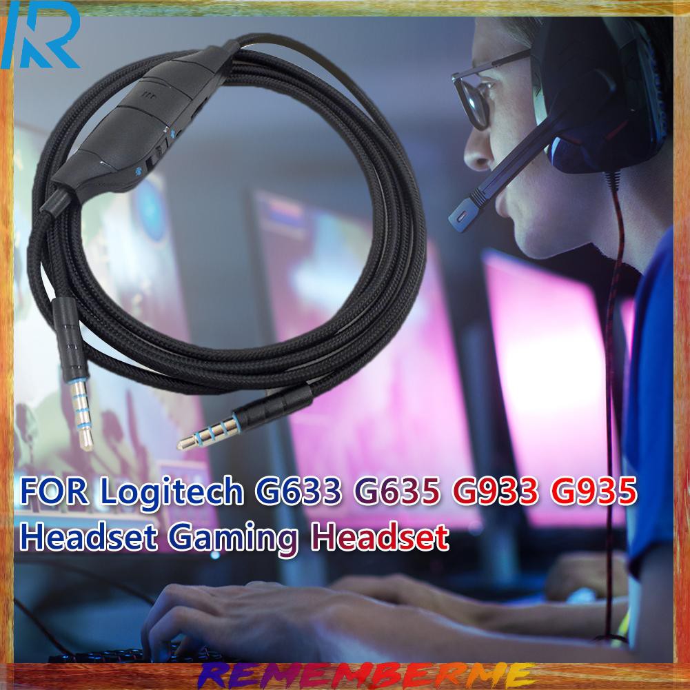 Cáp Âm Thanh Thay Thế 1.5m Cho Tai Nghe Logitech G633 G635 G933 G935 | WebRaoVat - webraovat.net.vn