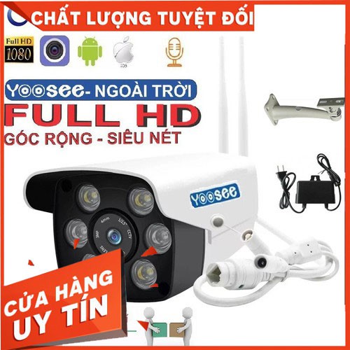 [ GIÁ HUỶ DIỆT] Camera Yoosee w26s full hd 1080p 2.0 Ngoài trời 6 Led Full HD