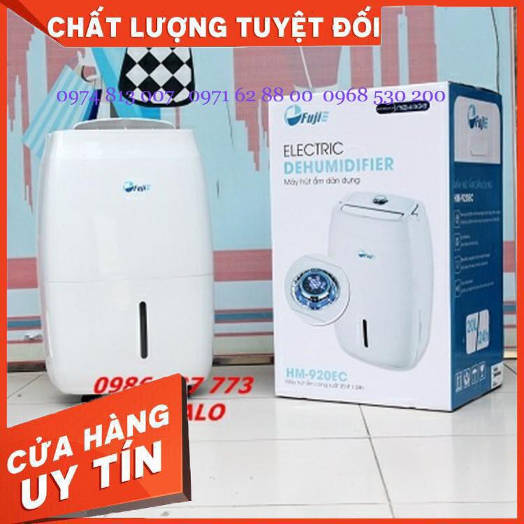 Máy hút ẩm FujiE HM-920EB, máy hút ẩm gia đình 20 lít Giá cực Rẻ