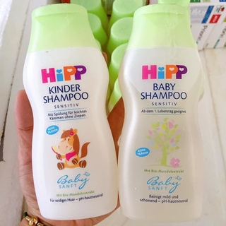 Dầu gội và dưỡng tóc Hipp cho sơ sinh và trẻ em