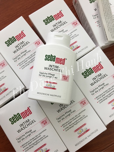 Dung dịch vệ sinh SebaMed ph 3,8 ( có bill mua)