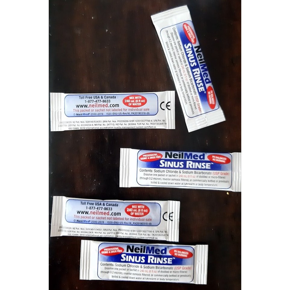 1 CHAI XỊT MŨI NEILMED 75ML/ BÌNH RỬA MŨI - TÁCH LẺ TRONG HỘP NGUYÊN NEILMED