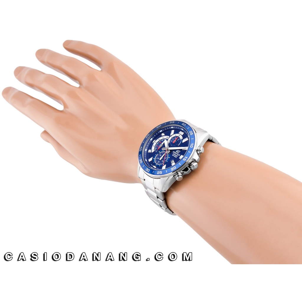 Đồng hồ nam dây kim loại Casio Edifice chính hãng Anh Khuê EFV-550D-2AVUDF