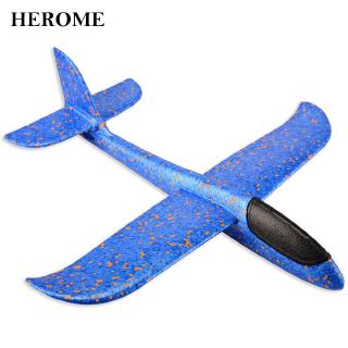 herome Foam Model Airplanes Hand Throwing Plane Toy DIY Aircraft Large DIY Aircraft For Outdoor Chic