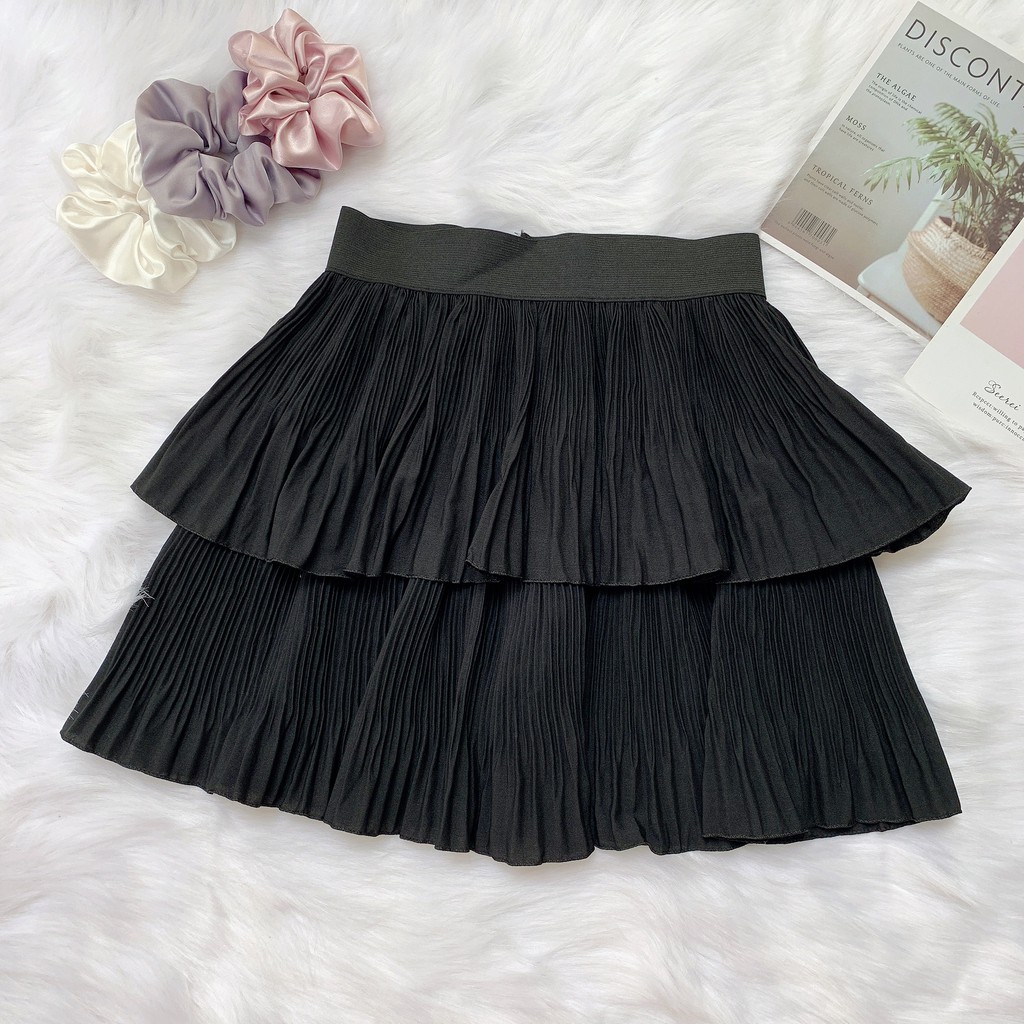 Chân váy nhún bèo 2 tầng(freesize)-KÈM ẢNH THẬT | BigBuy360 - bigbuy360.vn