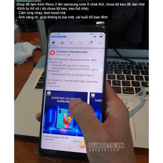 Kính cường lực Xiaomi Redmi Note 8 Pro