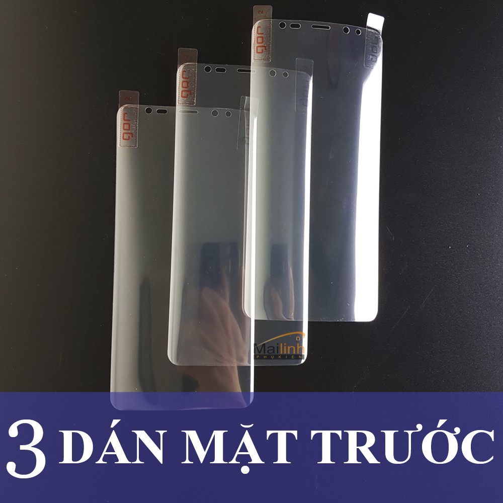 Bộ 5 miếng dán GOR Note 20 Ultra, Note 10 Plus, Note 9, Note 8, S20 Plus, S20 Ultra, S10 S9 S8 Plus, S7 Edge, Note 7 Fe