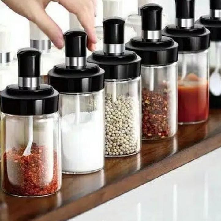 (Miễn Phí Giao Hàng) Lọ Thủy Tinh Đựng Gia Vị Mã-597 Và Mật Ong | BigBuy360 - bigbuy360.vn