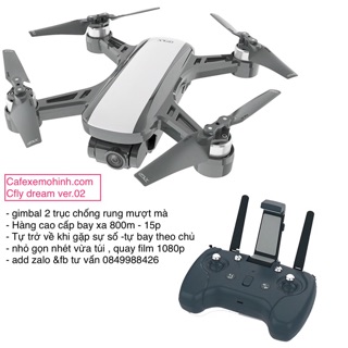  [VFlycam c-fly dream gps, camera 1080p, gimbal 2 trục bay 800m , có tự bay về