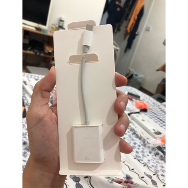 Đầu đọc thẻ nhớ máy ảnh qua iphone / samsung