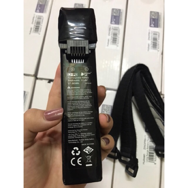 Pin hubsan zino pro/ zino h117s  5000mAh hãng hubsan