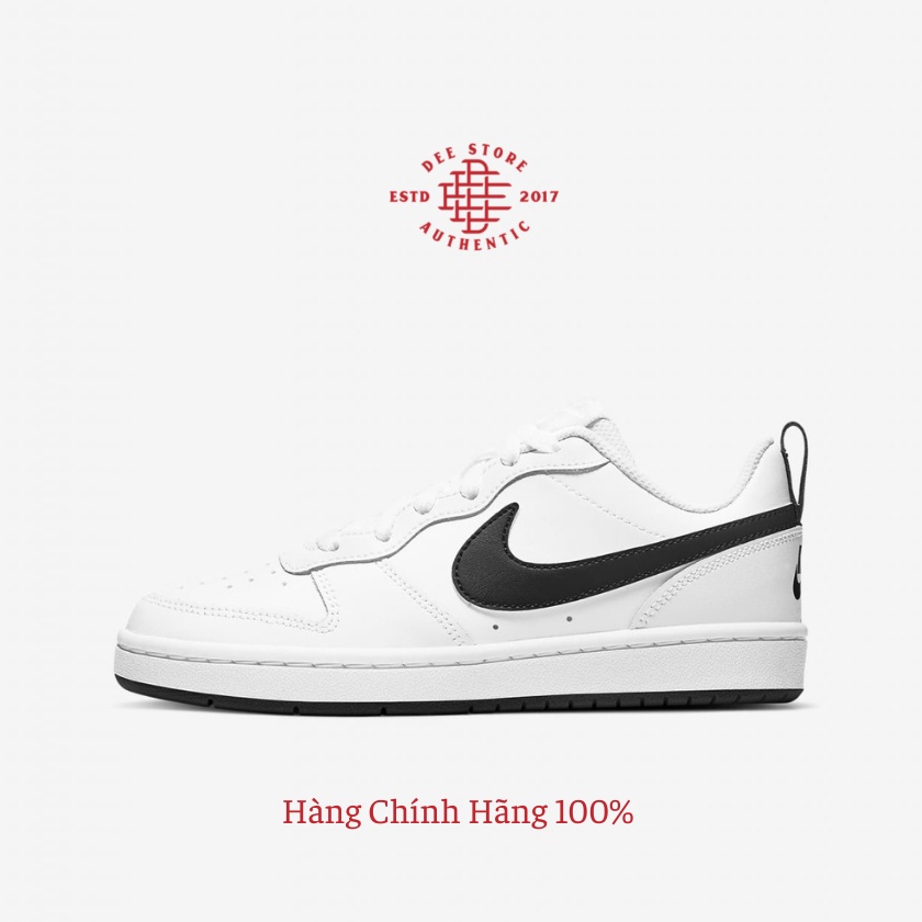 Giày Thể Thao Sneaker Court Borough Low 2 White Black  BQ5448-104 - Dee Store VN