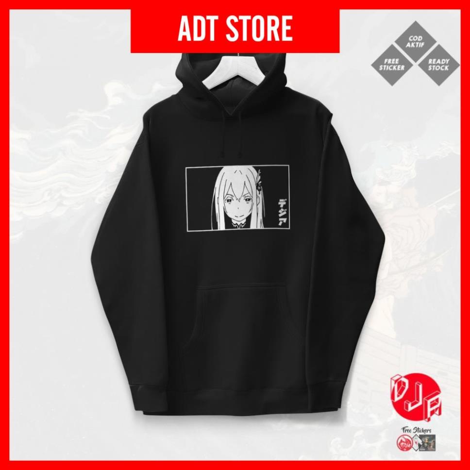 HOT- Áo HOODIE ECHIDNA WITCH OF GREED RE ZERO EKIDONA ANIME MANGA cực đẹp