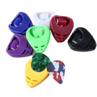 Mini Heart Shape Storage Bag For Guitar Picks, Guitar Picks Bag Guitar Paddle Organizer Box Random Color