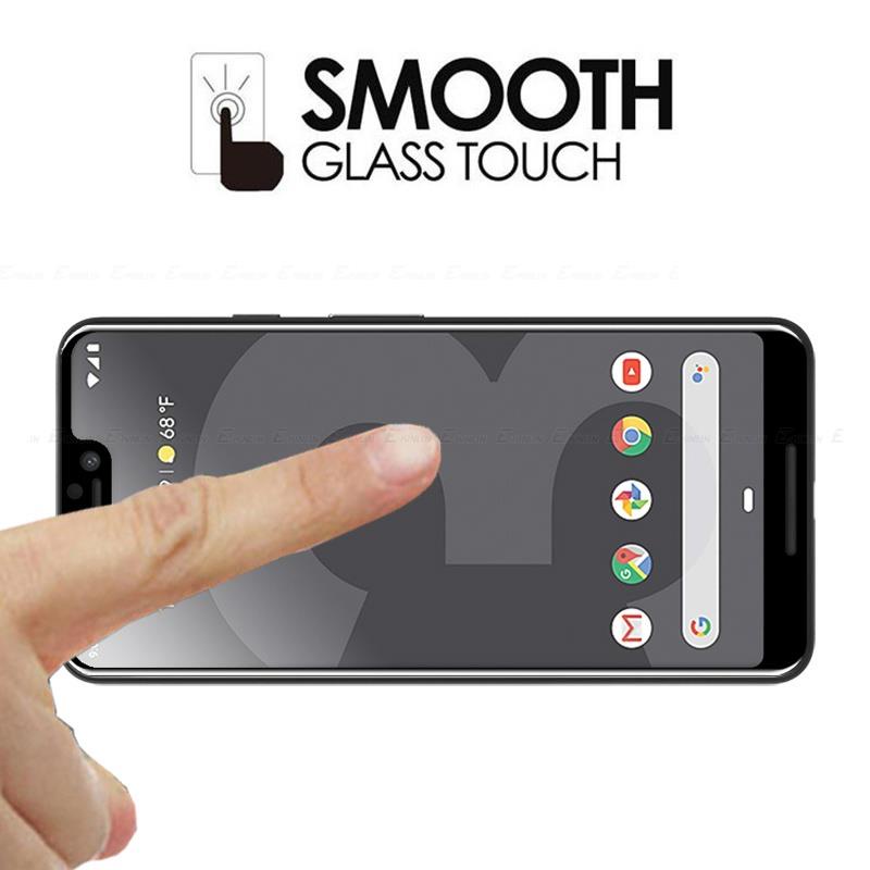 Kính Cường Lực 9H Bảo Vệ Toàn Màn Hình Viền Cong 3D Cho Google Pixel 7 6 Pro 6a 5 5a 4 3 3a XL