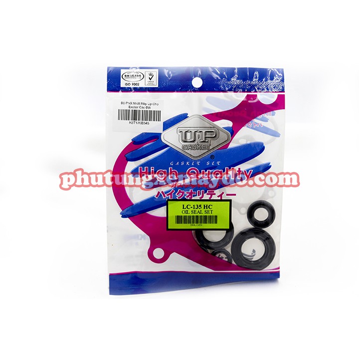 Bộ Phốt Nhớt Máy Up Cho Exciter Các Đời [BAO ĐỔI TRẢ NẾU HÀNG LỔI]