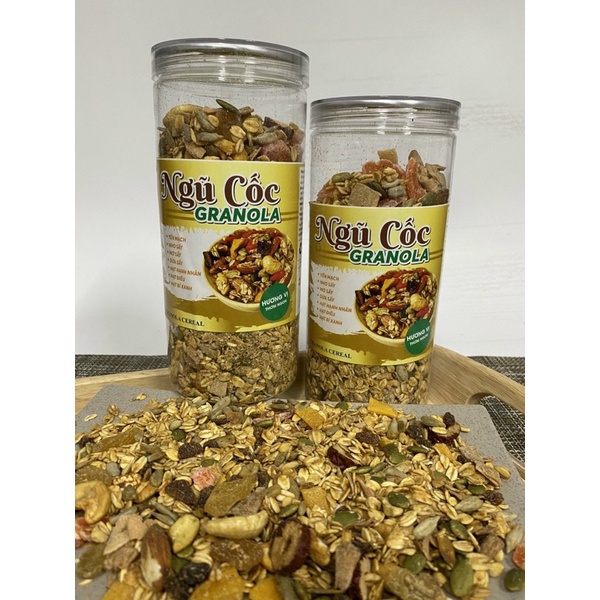 Ngũ Cốc Granola 7 Hạt 500g - Ăn Vặt 492