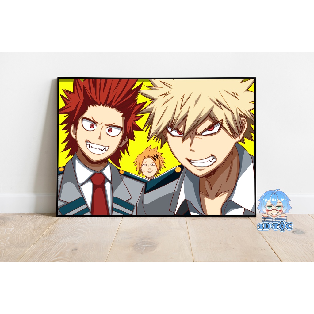 Poster A3 Bakugo Katsuki (5) Anime Manga Boku no Hero Academia - 2D Tộc Shop