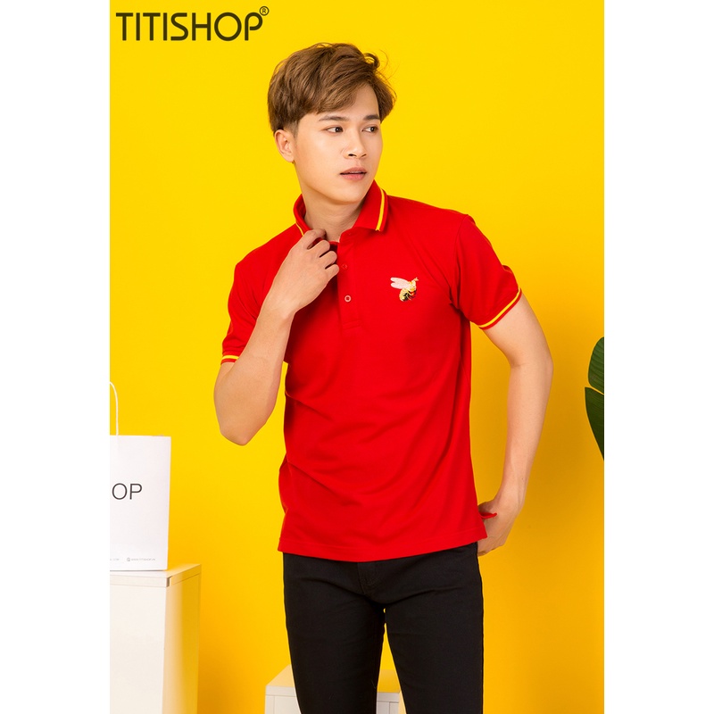 Áo Thun Polo thêu logo cao cấp