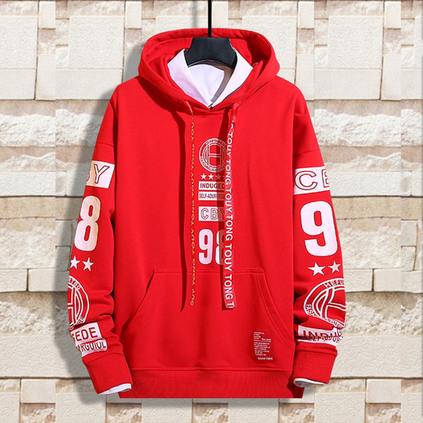 Bộ Đồ Nỉ Nam Áo Hoodies Có Mũ Phối Chữ Kết Hợp Với Quần Jogger Bo Gấu Năng Động SEPTEMBERGIRL1989 SET NAM 9000076C