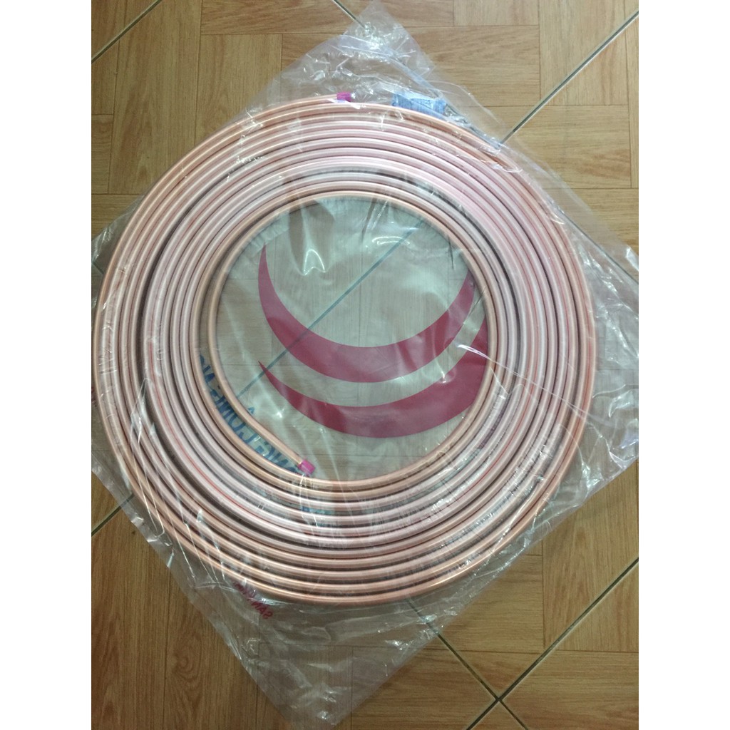 Ống đồng đỏ phi 7.94 dày 0,71mm, dài 15m/cuộn