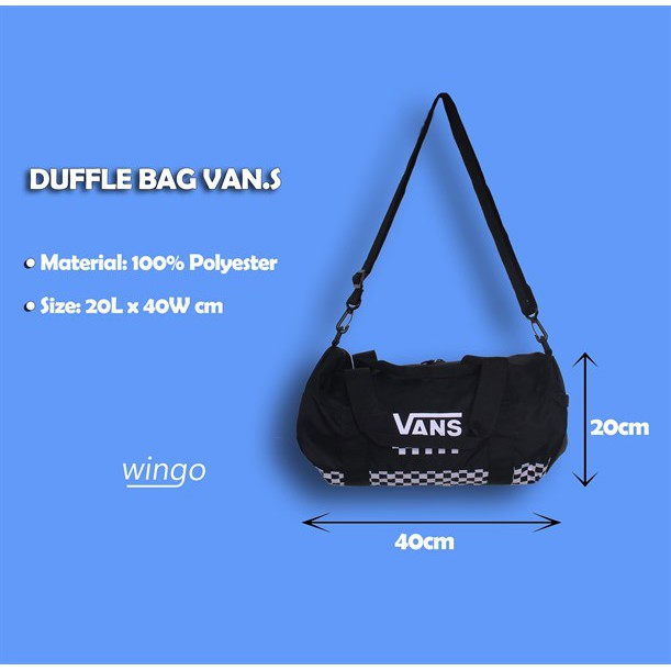 Túi Vans Here We Go Duffle Bag Checker | BigBuy360 - bigbuy360.vn
