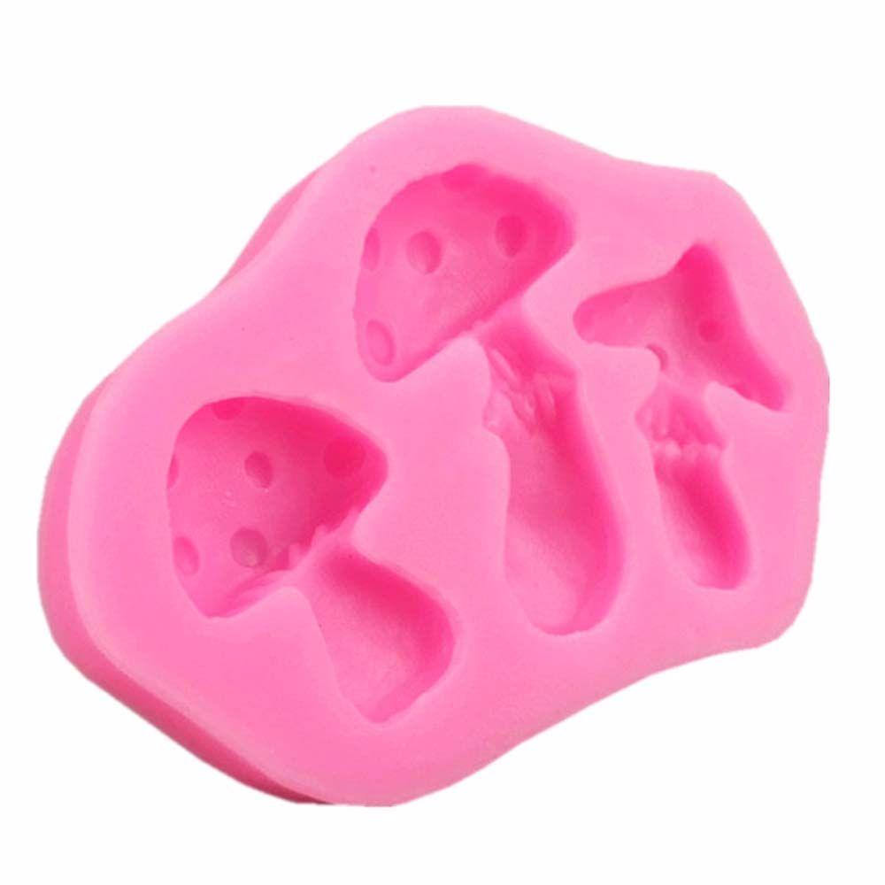 Khuôn Silicone Làm Bánh Hình Cây Nấm