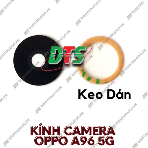 Kính camera oppo a96 kèm keo dán