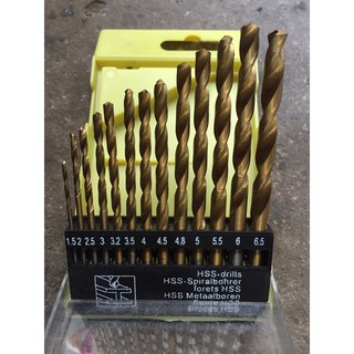 Bộ Mũi Khoan từ 1.5 Đến 6.5 mm