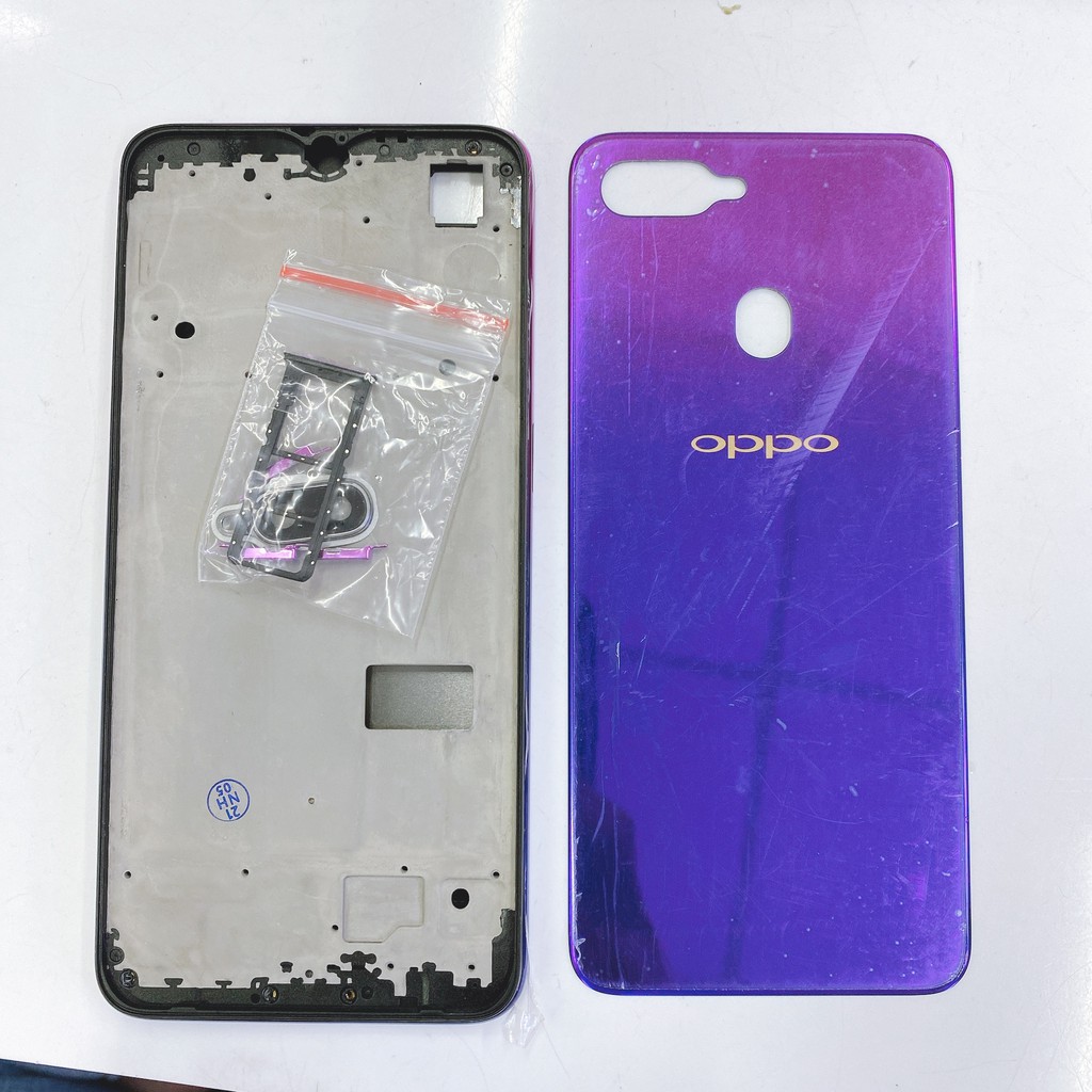Vỏ bộ Điện thoại Oppo F9 CPH1925 đẹp chất lượng cao, như zin, hàng nấu máy